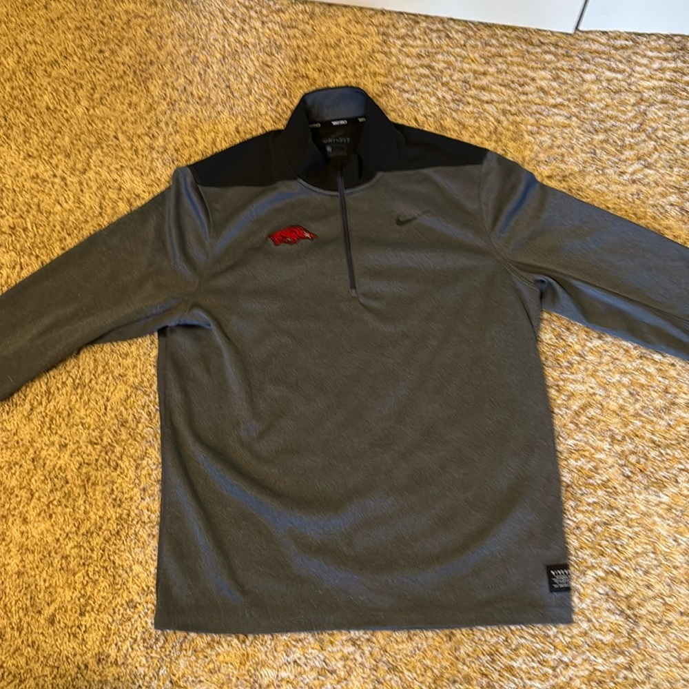 Nike golf adult large Arkansas Razorback pullover